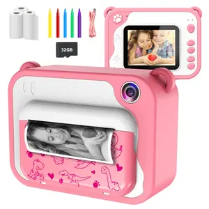 Reliable 1 Shoot Kids Instant Camera With 1080P Video 2.4 Inch Digital Camera For Boy Girl