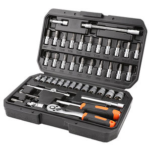 <span class=keywords><strong>Craftsman</strong></span> Estuche rígido personalizado Implante dental Torque Deep Socket Collet con cable Chrome Vanadium Chain Pipe Car Impact Tool Set - Product Image 2