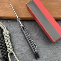 Couteau pliant classique 2050 pour le camping en plein air, acier 8CR13Mov, manche en fibre de nylon, couteau tactique de survie pour hommes, couteau de chasse