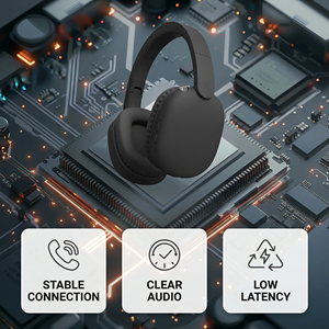 Auriculares Inalámbricos Over-Ear con Cancelación Activa de Ruido, Sonido Hi-Fi, Cuero Premium, Espuma Viscoelástica, Comodidad para Uso Audiófilo - Product Image 6