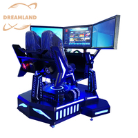 Simulateur de conduite automobile 3D à 3 degrés de liberté et écran, machine de jeu de conduite urbaine, fabriqué par Guangzhou Game Factory