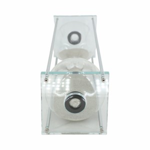 Scultura moderna a forma di clessidra in vetro per decorazioni per la casa, ufficio, bagno, soggiorno, complemento d'arredo per scaffali - Product Image 5