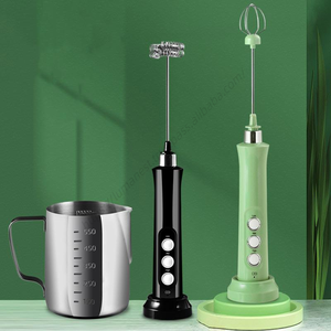 Mousseur à lait portable rechargeable CXT091 pour café, batteur à bulles, mini fouet domestique – Vente en gros - Product Image 5