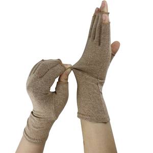 <span class=keywords><strong>Gants</strong></span> anti-arthrite de compression de fibre de main thérapeutique de demi-doigt <span class=keywords><strong>pour</strong></span> l'<span class=keywords><strong>arthrose</strong></span> rhumatoïde - Product Image 1