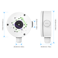 Boîte de jonction étanche IP66 Techage pour supports de caméra IP de sécurité, accessoires CCTV pour caméras