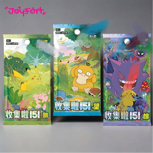 Cartes à collectionner Pokémon originales PTCG Collection Vol.3 151 Surprise PKM Chinese Scarlet Poke-moned Gem Pack V2 Violet Paper - Product Image 1