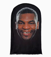 Écharpe, masque, voile et foulard unisexe d'extérieur en Spandex/Polyester, imprimé 3D effet portrait et effet visage magique, pour l'Europe et les États-Unis