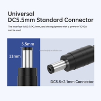 Accessoires de vidéosurveillance d'extérieur, alimentation électrique étanche, 12v 2a pour caméra CCTV