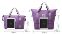 Sac de sport pliant extensible de grande capacité à la mode Sac de sport léger et étanche pour les voyages