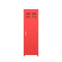Casier en métal de porte simple d'usine de Luoyang avec casier de stockage de gymnase en acier de serrure à clé de 3 couches pour des étudiants pour l'usage scolaire
