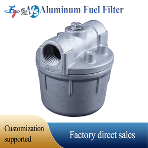 Filtre à carburant industriel en aluminium/PC YS-Ports de 1/4 "à 1", débit 25-65L/H pour brûleurs diesel/méthanol/huile usée - Product Image 4
