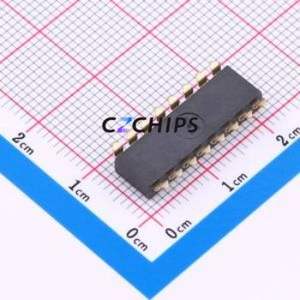 HX 2.54-8P TPPT DIP Switch SMD Switch Flat Toggle, Groove Type Single Pole Single Throw 8 Gull Wing Type - Product Image 2