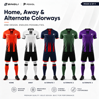 Tenues de football personnalisées haut de gamme pour équipes : Maillots et shorts avec logo, noms et numéros personnalisables pour clubs, commandes en gros, faible MOQ, qualité supérieure