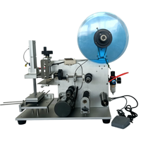 Imprimante d'étiquettes autocollantes pour bouteilles plates et sachets verticaux, machine d'impression d'étiquettes pour masques cosmétiques – En stock