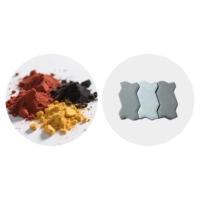 Paver Block Pigment Couleur Poudre Oxyde de Fer Noir