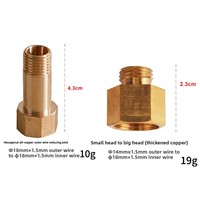 Kit complet de raccords de canne à pêche 14/18mm, adaptateur de conversion pour accessoires de déclenchement, avec fonction rotative, haute productivité, vente en gros