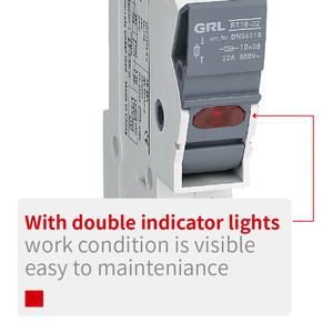 Солнечный PV <span class=keywords><strong>DC</strong></span> 1000V 1500V 30A Цилиндрический предохранитель с держателем предохранителя 1206 предохранитель Быстродействующее 1,5 v ac <span class=keywords><strong>dc</strong></span> - Product Image 4