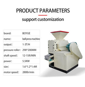 290 Modell Holzkohle-Ballpressmaschine Kohlepulver-Extruder Biomasse-Brikettiermaschinen - Product Image 3