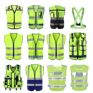 Gilet de sécurité d'hiver en gros réfléchissant haute visibilité à manches longues vêtements de sécurité vêtements de travail personnalisés ODM protection en vrac - Product Image 4