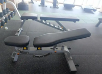 Banc de musculation inclinable et déclinable réglable pour haltères, idéal pour la salle de sport