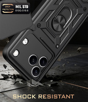 Coque de protection antichoc en TPU et PC avec support anneau pour Tecno Spark 50/Camon 50/Spark Go 3 – Offre Spéciale