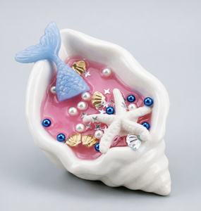 Nouveau jouet anti-stress populaire style océan kawaii : coquillage, queue de sirène, étoile de mer, squishy pour la relaxation et la décompression - Product Image 5