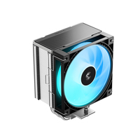 Pendingin CPU DeepCool AG500 ARGB 240W TDP Performance Tower Dengan Kipas PWM 120mm untuk Intel LGA1700 1200 dan AMD AM5 AM4