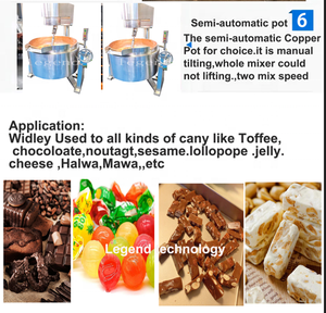 أسطورة الشوكولاته ذوبان وعاء النحاس مع خلاط لطهي صلصة الماوا والمربى والجبن والكريمة والحلوى هلام - Product Image 6