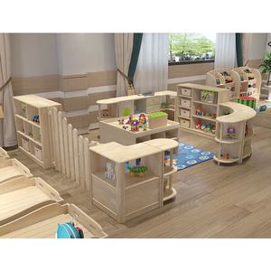 Préscolaire Jouer à Faire Semblant Meubles En Bois Enfants <span class=keywords><strong>Cuisine</strong></span> Maternelle Mobilier Scolaire - Product Image 6