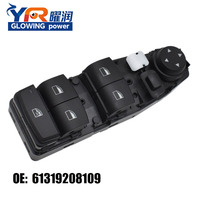 Nuevo Interruptor Maestro de Control de Ventanas Eléctricas de 9 Pines 61319208109 para BMW Serie 3 F30 F80 2012-2018