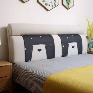 وسادة لجانب السرير للأطفال تُلصق على الحائط على لوحات الرأس وسادة سرير يمكن تبديلها حسب الحاجة