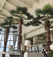 Árbol de Pino Artificial de Plástico, Planta Verde de Simulación de Arce, Nueva Decoración Interior China, Embellecimiento de Patio, Personalizable para Fotografía