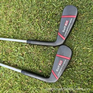 Custom Golf <span class=keywords><strong>Chipper</strong></span> <span class=keywords><strong>Putter</strong></span> 35 inch roestvrijstalen kop en schacht rechtshandig golfclub met hoge vergevingsgezindheid OEM-service - Product Image 5
