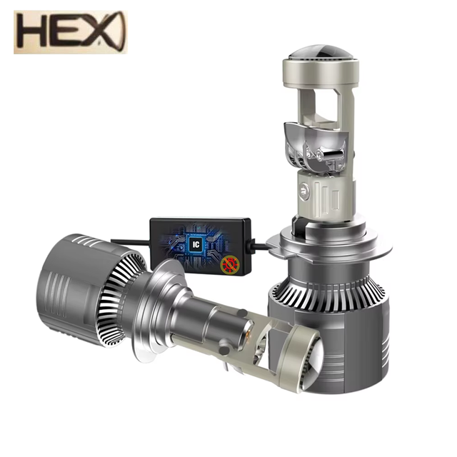 A80 Auto LED Headlight Projector Lens 9005 9006 H11 H8 HB3 HB4 Car Bulb 6000K Canbus LED High Power Mini Auto Moto Fog Light