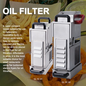 Système de filtration d'huile de friteuse commerciale, machine de filtration d'huile végétale portable pour utilisation dans les restaurants - Product Image 6