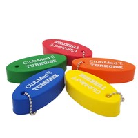 Porte-clés flottant en mousse EVA pour bateau, balle anti-stress promotionnelle, porte-clés flottant en stock avec logo personnalisé pour publicité