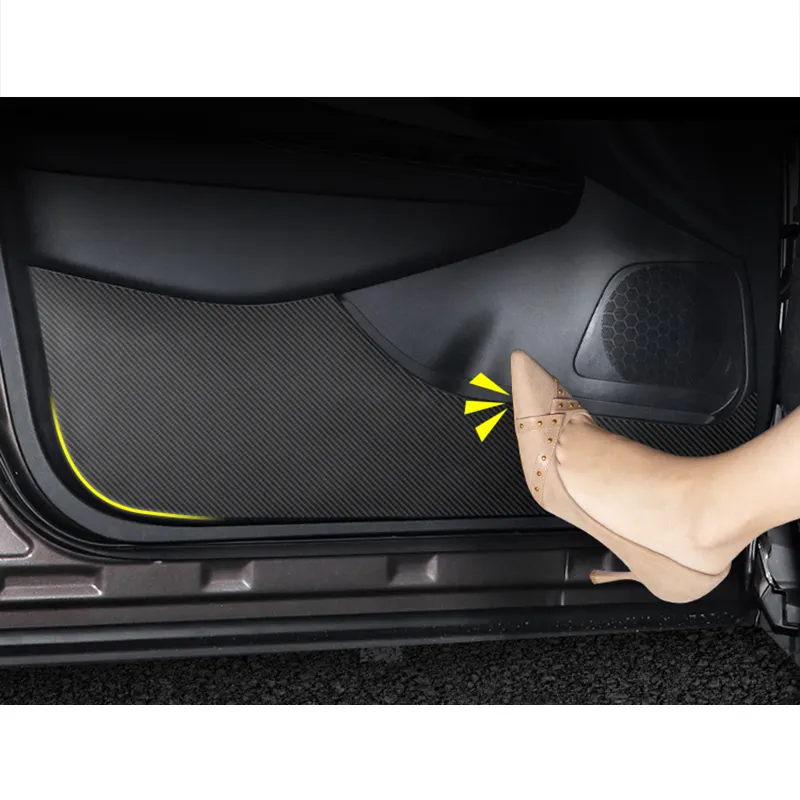 Autocollant de protection anti-coup de pied en fibre de carbone pour Nissan Murano Z52 2015 2016 2017 2018 2019 2020 2021 2022 2023 Auto