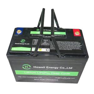 超長寿命5000サイクル充電式Lifepo4 12Vリチウムイオンバッテリー（EVおよびソーラー街路灯用） - Product Image 2