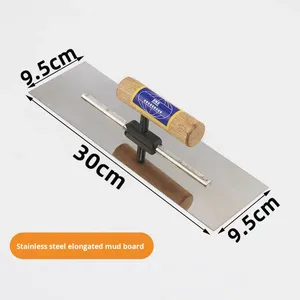 Công nghiệp lớp thép không gỉ trát vữa <span class=keywords><strong>trowel</strong></span> Putty dao xi măng làm mịn <span class=keywords><strong>scraper</strong></span> với sắt tấm nề Hội Đồng Quản Trị - Product Image 4