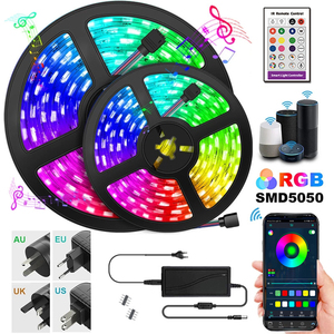 Tira de <span class=keywords><strong>luces</strong></span> <span class=keywords><strong>LED</strong></span> RGB, iluminación de vacaciones, Flexible, resistente al agua, Tuya, <span class=keywords><strong>Alexa</strong></span>, Google Home, IP65 - Product Image 3
