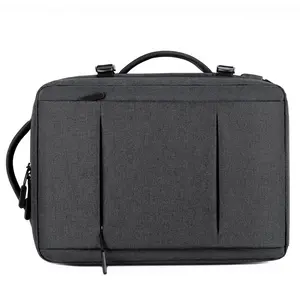 부드러운 손잡이가있는 15 인치 비즈니스 노트북 가방 컴퓨터 배낭 패션