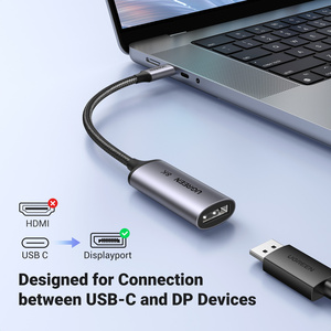 Adaptateur UGREEN USB C vers DisplayPort 1.4 8K pour <span class=keywords><strong>iPhone</strong></span> 15 Macbook Pro iPad USB Type C vers adaptateur DP1.4 8K Câble 32.4 Gbps 8K/60Hz - Product Image 5