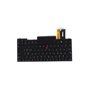 Clavier 5N20V43926 pour ordinateur portable Lenovo ThinkPad T14 Gen 1, pièce de rechange intégrée, connecteur noir en bas à droite - Product Image 1