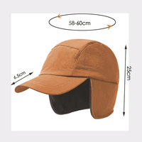Casquette isolante pour le froid, pour femmes et hommes, avec protection des oreilles, en polaire douce, pour la chasse, la pêche, le ski, le camping, le travail, les voyages