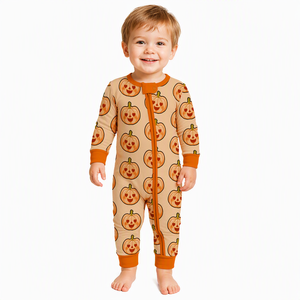 Ruidian infantile impression personnalisée <span class=keywords><strong>Bambo</strong></span> bébé barboteuses bébé enfant en bas âge saison de Noël Onesie bébé combinaison - Product Image 1