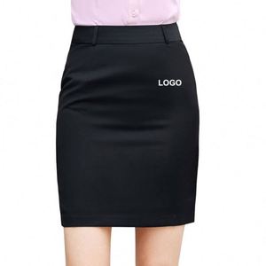 Ensemble jupe 2 pièces, tenue de travail de bureau, professionnelle, coupe ajustée, couleur unie, mode, business, grandes tailles, robes pour femmes, formelles - Product Image 1
