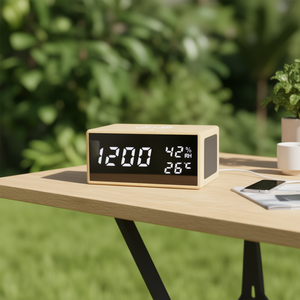 Reloj despertador de madera JUSTAMINUTE JD9533 - Product Image 3