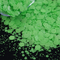 Lot de pots de 2 oz de paillettes en vrac, mélange de paillettes en polyester, paillettes hexagonales épaisses personnalisées, paillettes néon pour gobelets, artisanat, ongles et résine