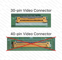 شاشة لابتوب LCD غير لمسية مقاس 14.0 بوصة طراز B140HAN04.6، لوحة عرض FHD بدقة 1920×1080، 30 دبوس، قطعة بديلة
