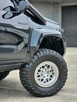 Jantes Fonyee 17x9 en aluminium Beadlock 0-50mm ET, moulées, concaves, chromées, 6x139.7, neuves pour la course de dragster